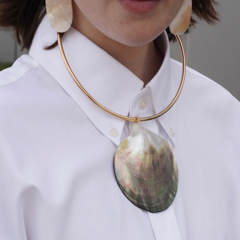 Thumbnail of Lyria Shell Necklace image
