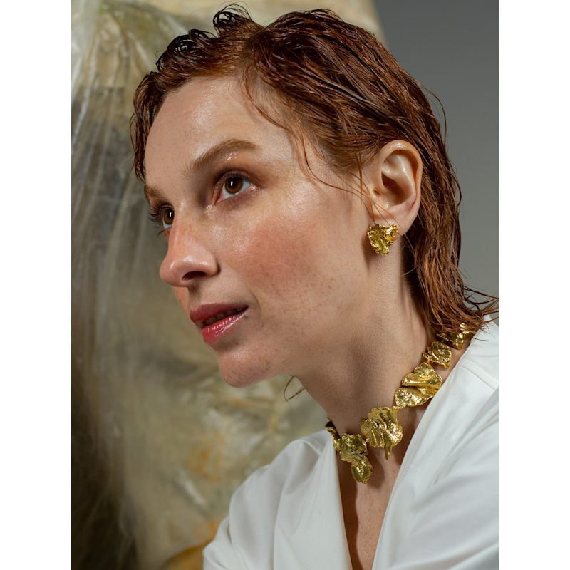 Thumbnail of Artemis Earrings Gold image