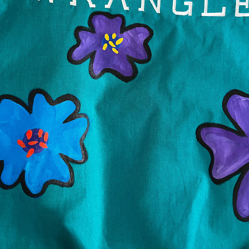 Thumbnail of Blue Teal Floral Jacket image