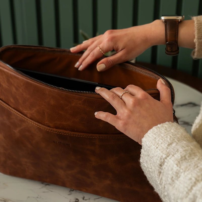 Thumbnail of Macbook Leather Case image