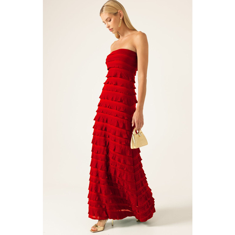 Thumbnail of Maddison Dress In Cherry image