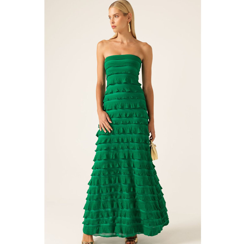 Thumbnail of Maddison Dress In Emerald image