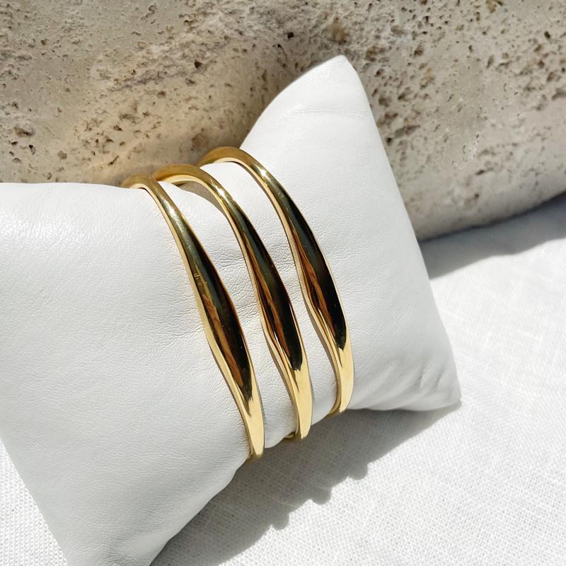 Thumbnail of Madison Gold Cuff Bracelet image