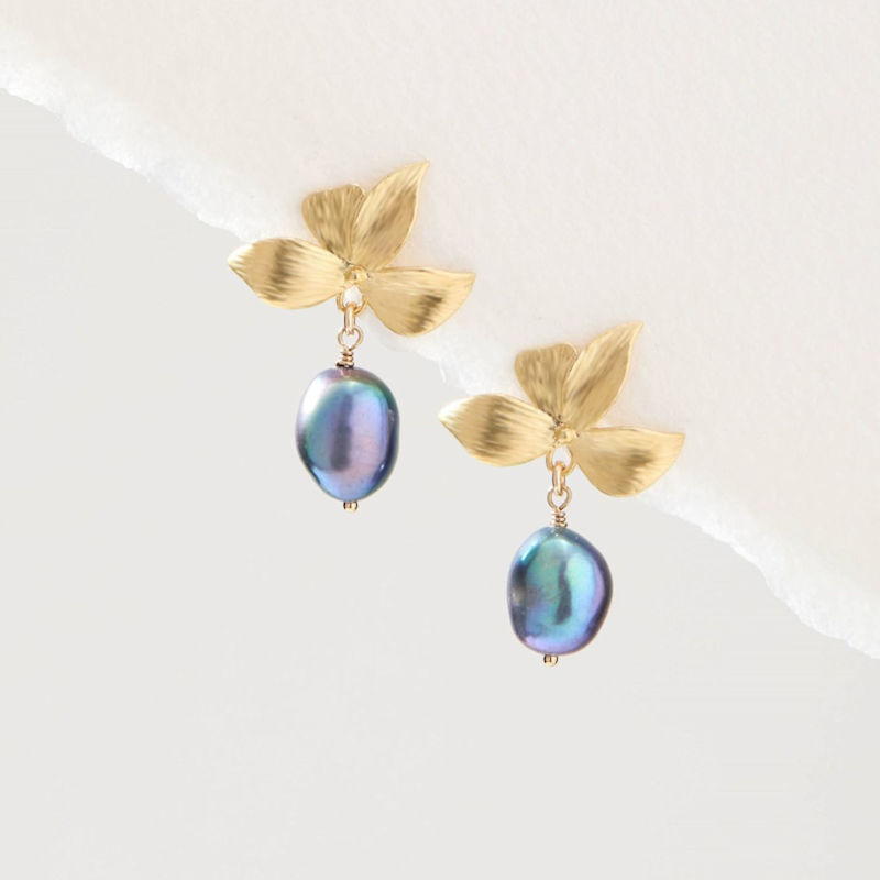 Thumbnail of Maeve Earrings - Peacock image