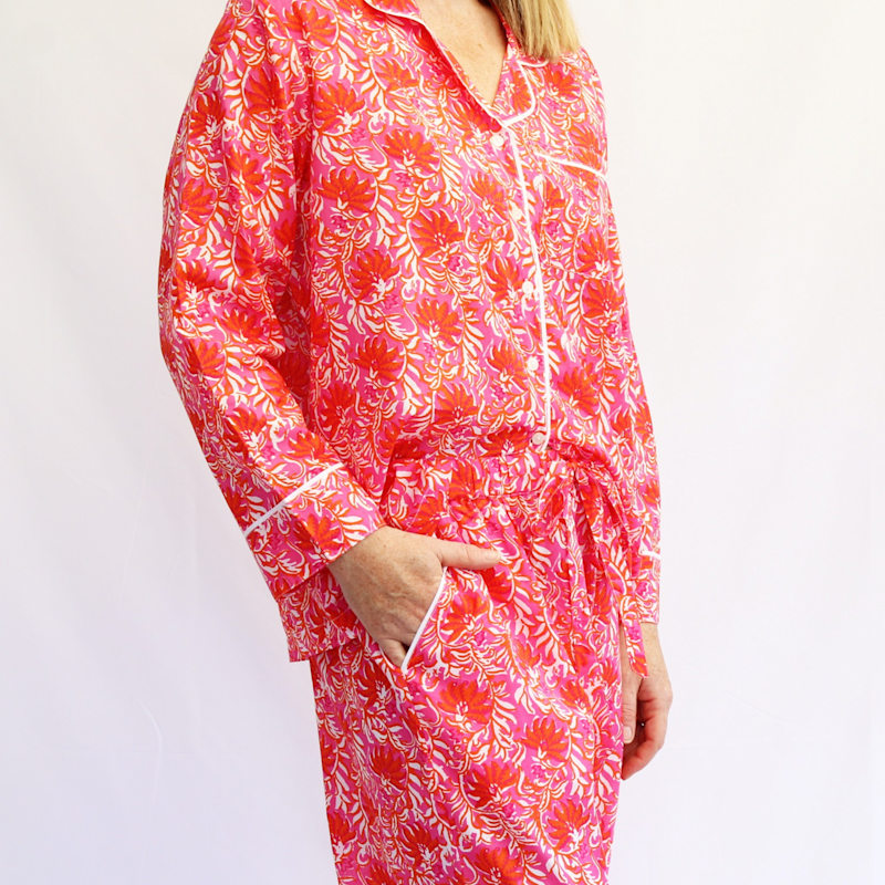 Thumbnail of Magenta & Orange Pyjamas image