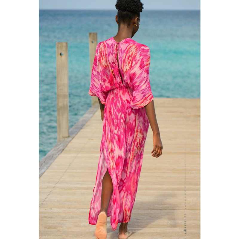 Thumbnail of Magical Magenta Capri Kimono Dress image