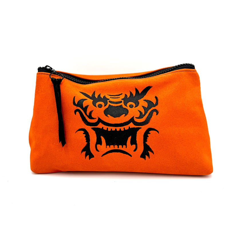 Thumbnail of Mahjong Tile Tote In Orange image