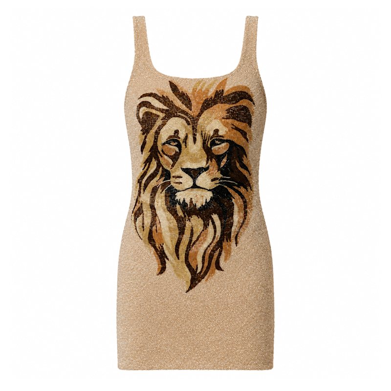 Thumbnail of Majesty Hand-Beaded Embellished Mini Dress image