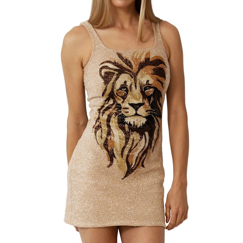 Thumbnail of Majesty Hand-Beaded Embellished Mini Dress image