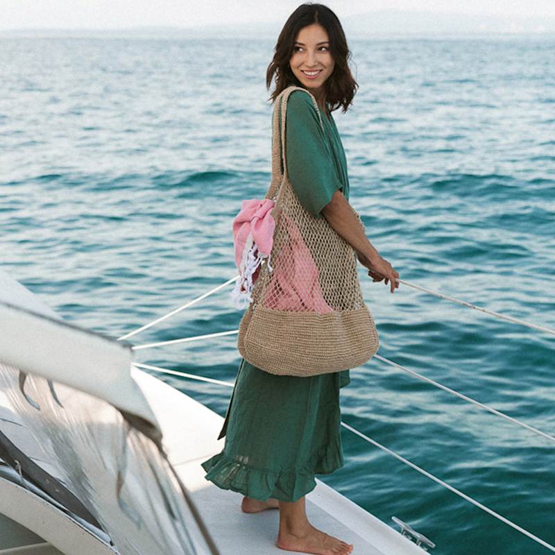 Lightweight Maka Beach Wrap Ruffle Dress | Bukawaswim | Wolf