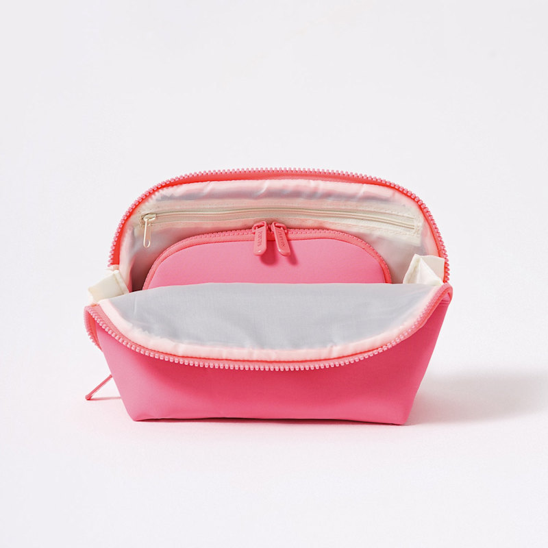 Thumbnail of Makeup Pouch Set Neon Pink image