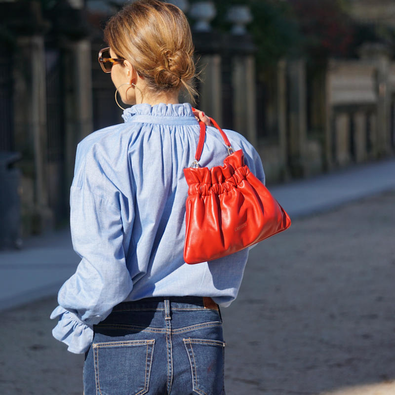 Thumbnail of Manhattan Bag- Dark Brown Leather image