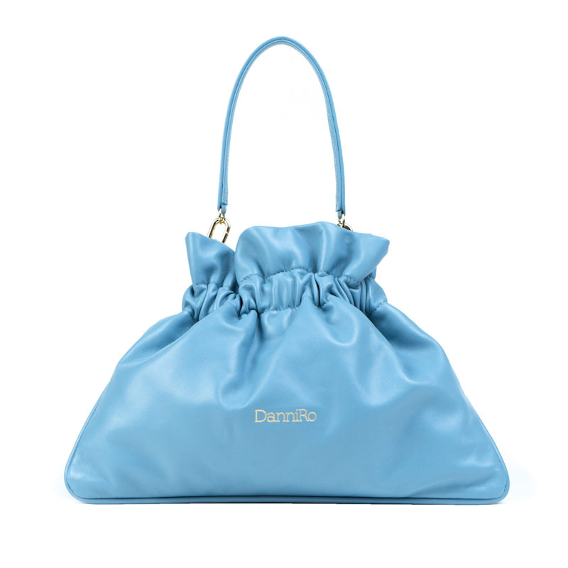 Thumbnail of Manhattan Bag - Sky Blue Leather image