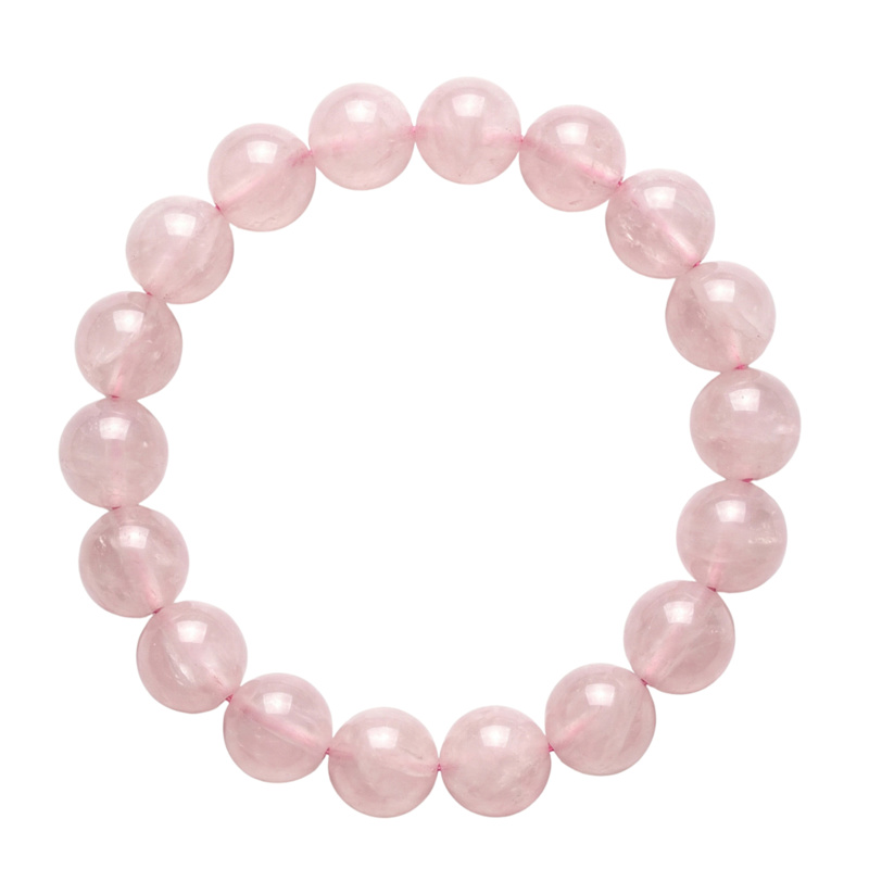 Thumbnail of Manifest Collection Love Pink Crystal Beaded Bracelet image