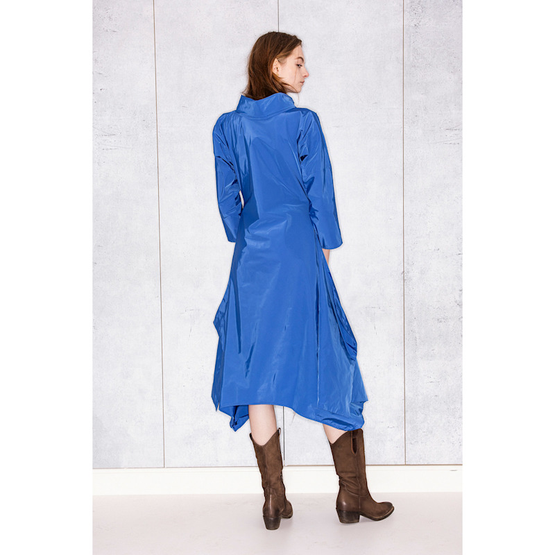 Thumbnail of Many Angles Dress In Very Blue Taffeta image