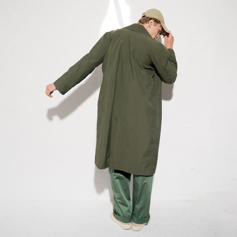 Thumbnail of Maple Trench Coat Green Men image