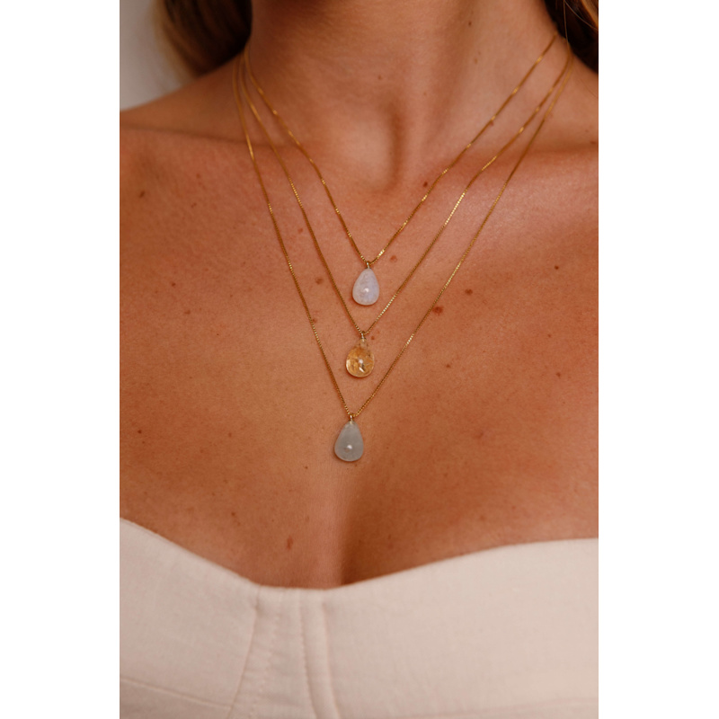 Thumbnail of September Moonstone Necklace image