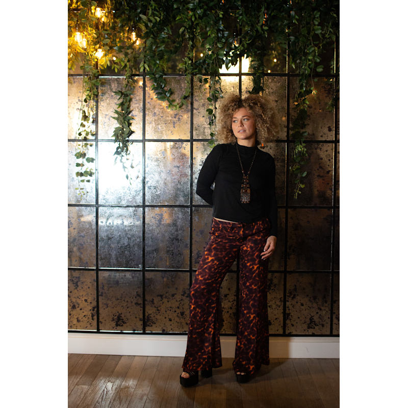 Thumbnail of Mareesa Trousers In Tortoise image