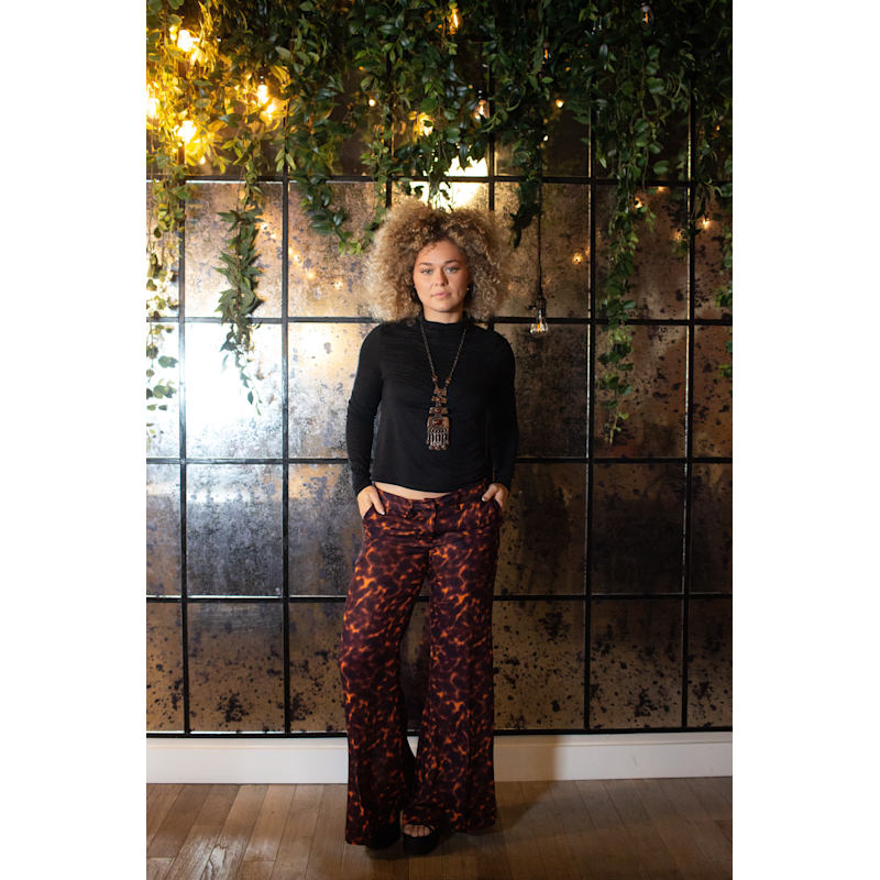 Thumbnail of Mareesa Trousers In Tortoise image
