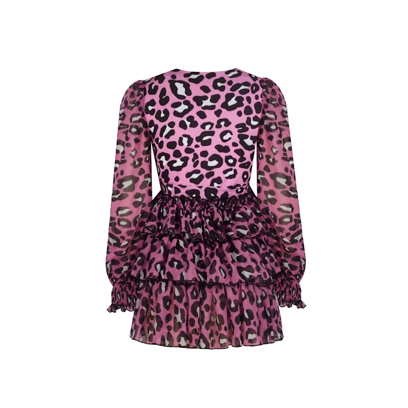 Thumbnail of Margarita Pink Leo Dress image