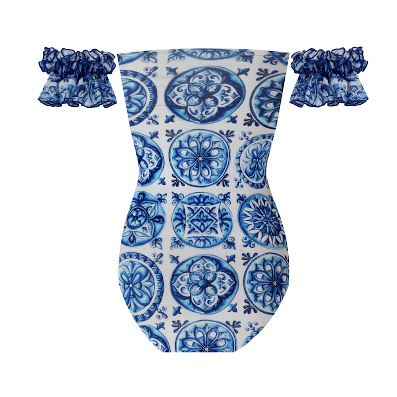 Thumbnail of Marigold Bleu Blanc Swimsuit image