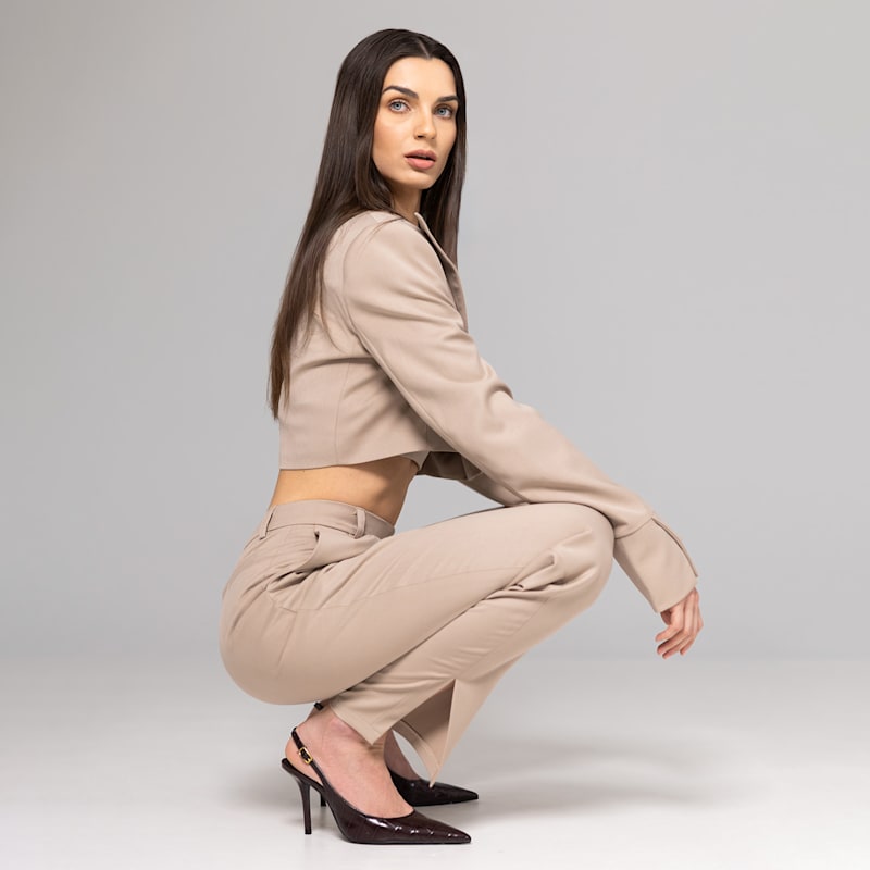 Thumbnail of Marlo Beige Blazer image