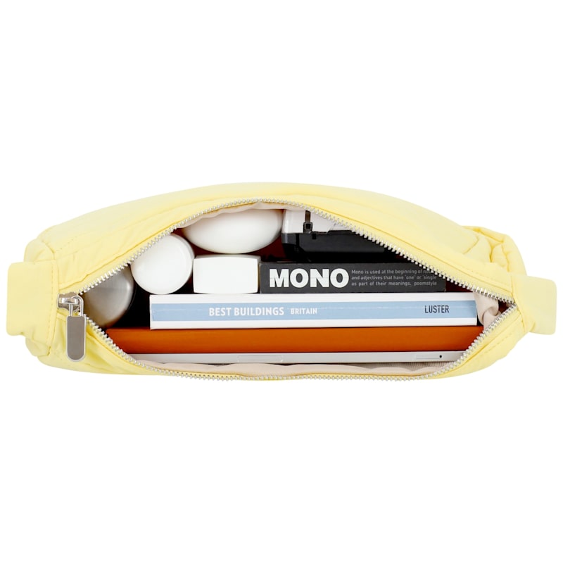 ☆MARHEN.J☆ Lumi Nylon Mini Pocket Maro Mini - Recycle Nylon Bag - Lemon Yellow | MARHEN.J