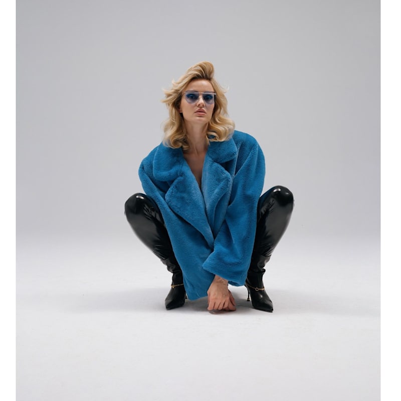 Thumbnail of Faux Fur Gigi Azure image