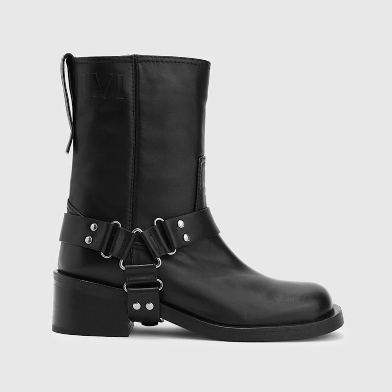 Thumbnail of Matthew Black Leather Women's Boot image