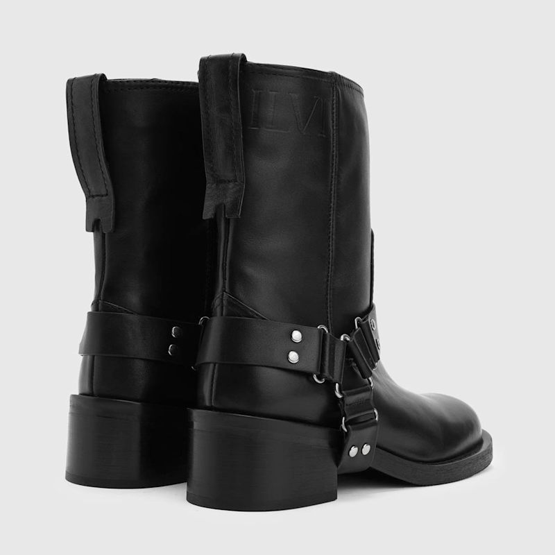 Thumbnail of Matthew Black Leather Women's Boot image