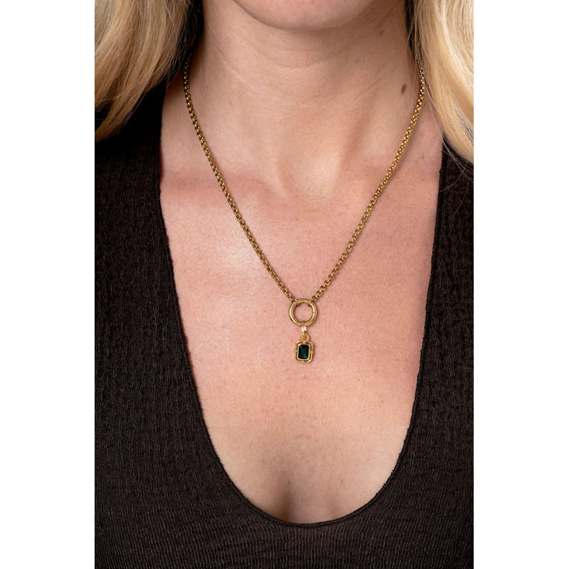 Thumbnail of May/Emerald Birthstone Charm image