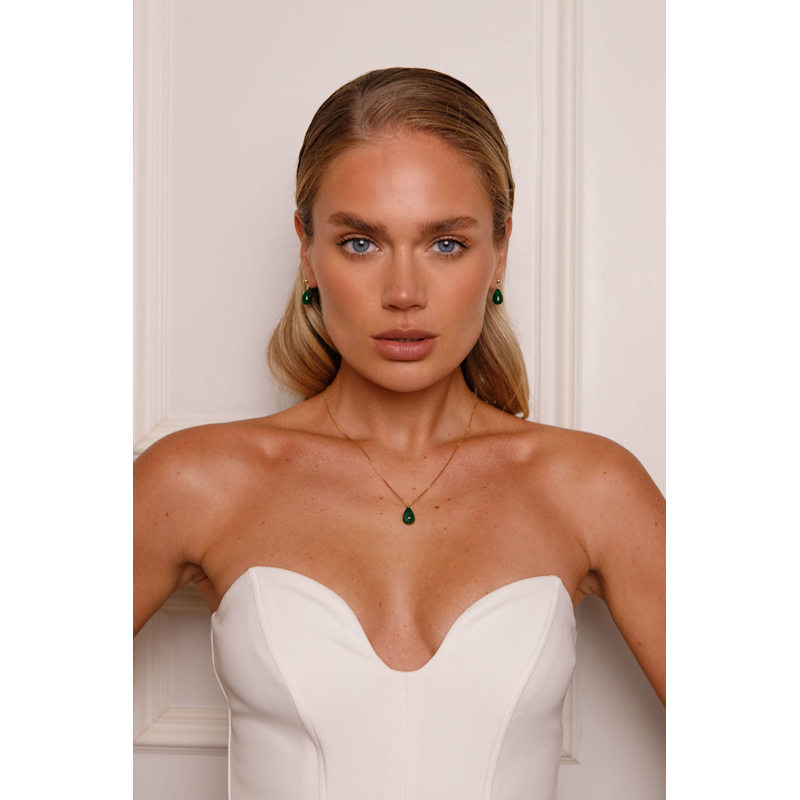Thumbnail of May Emerald Necklace image