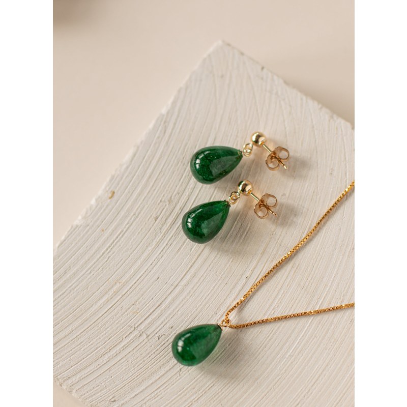 Thumbnail of May Emerald Necklace image