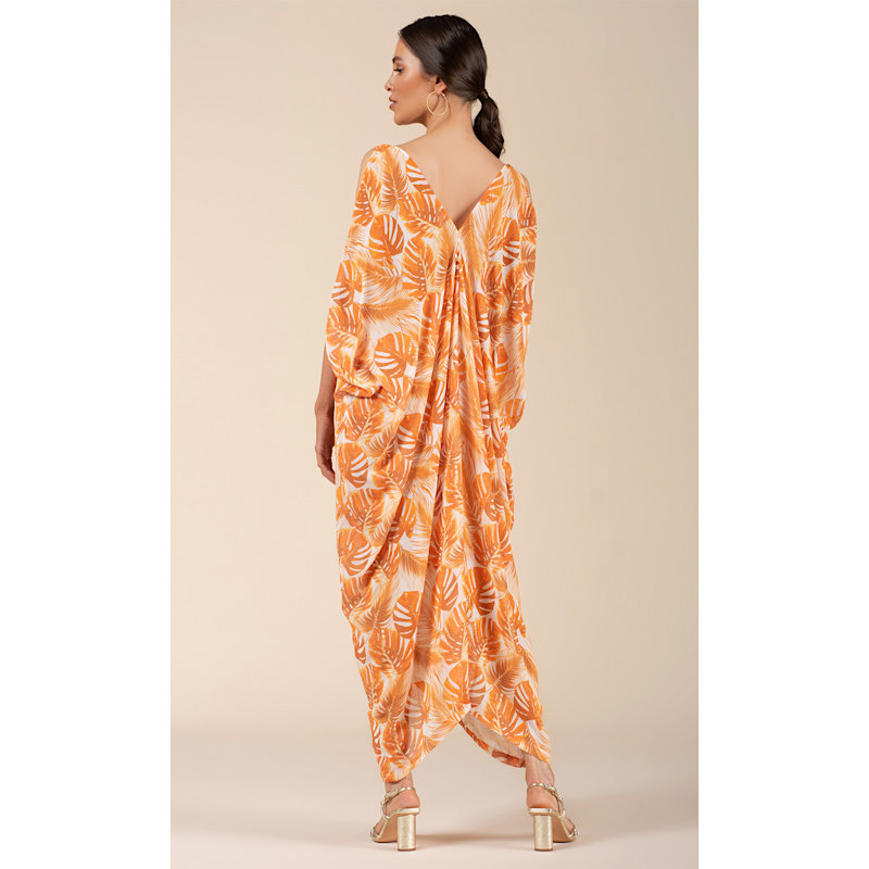 Thumbnail of Maya Kaftan Dress Gold Leaf image