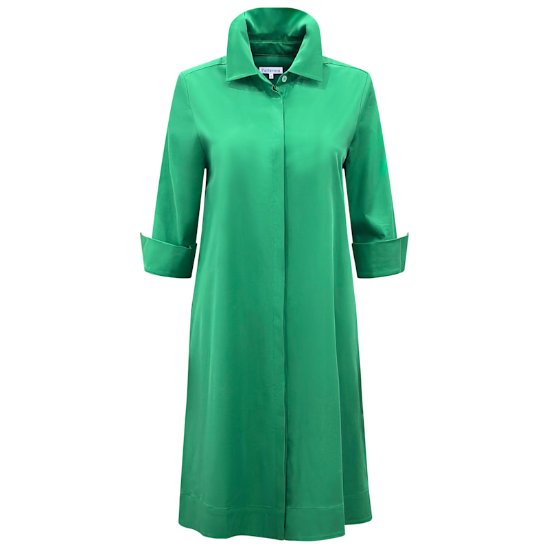 Maya Kelly Three Quarter Sleeve Missy Fit Midi Dress | Perlavera | Wolf ...
