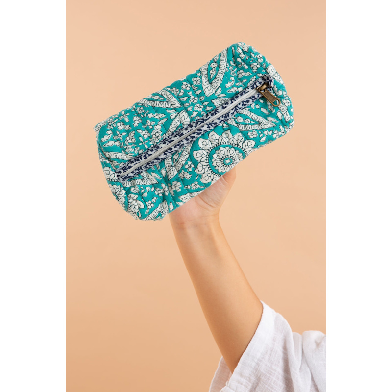 Thumbnail of Mediterranean Mosaic Small Cotton Wash Bag image
