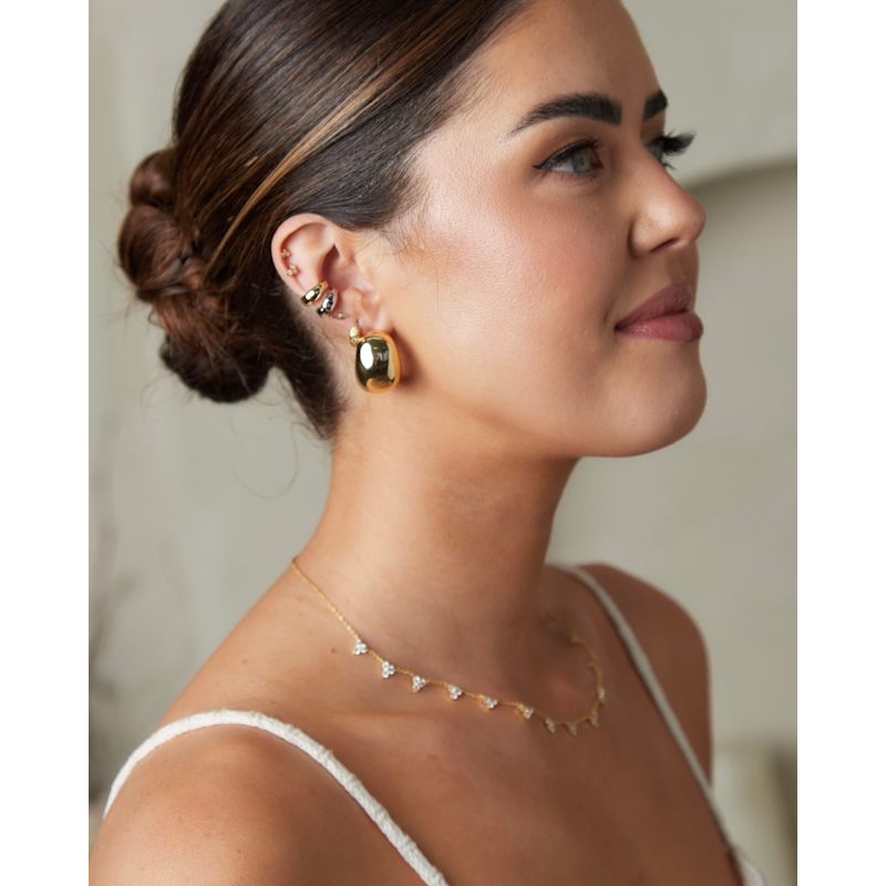 Thumbnail of Chunky Silver Ear Cuff - Single image
