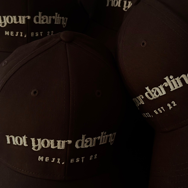 Thumbnail of Meji Baseball Hat Not Your Darling image