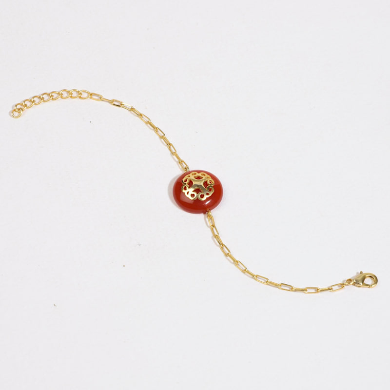 Thumbnail of Red Carnelian Bracelet Melange image
