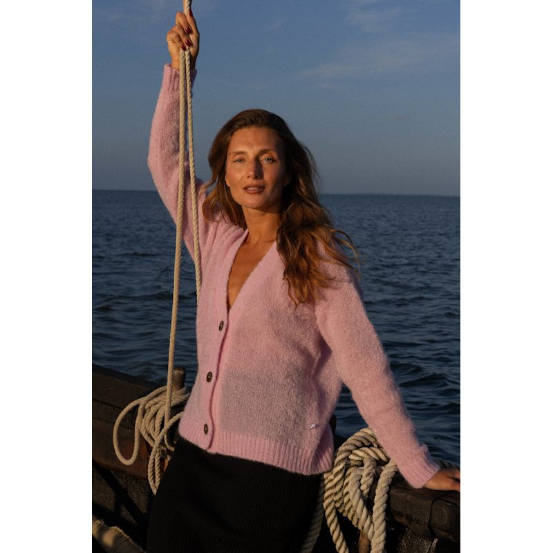 Thumbnail of Melody Mohair Cardigan Pink image