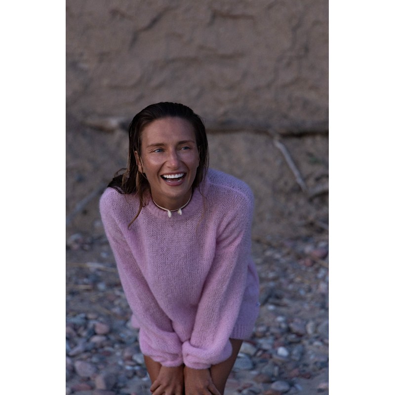 Thumbnail of Melody Soft Mohair Jumper Pink image