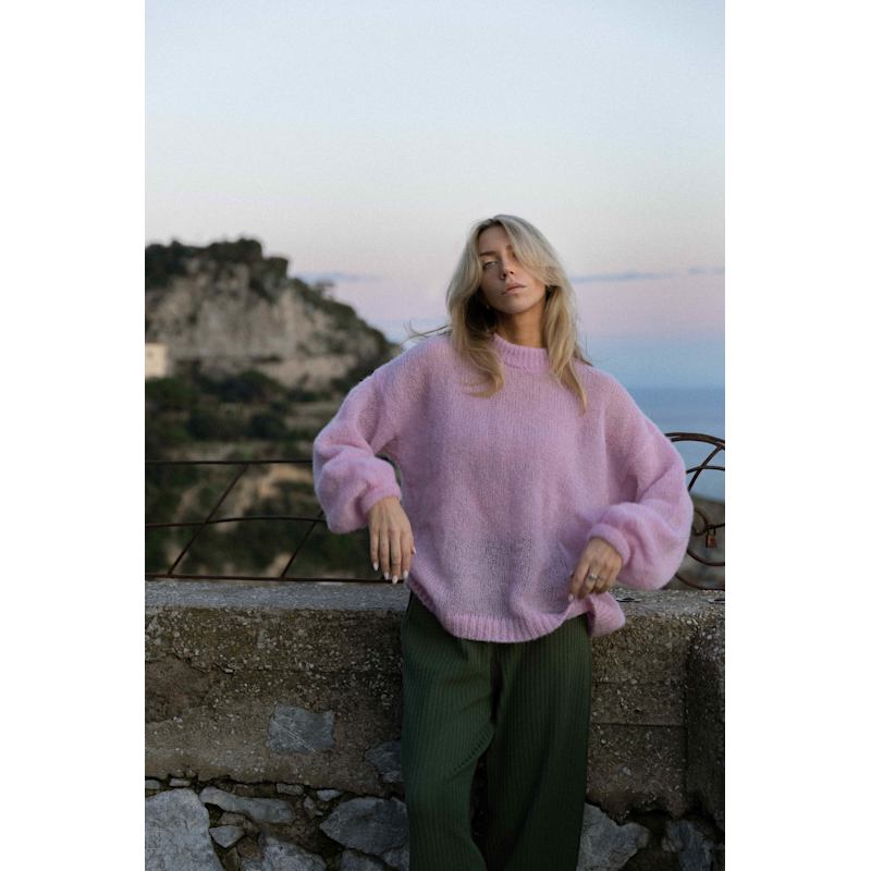 Thumbnail of Melody Soft Mohair Jumper Pink image