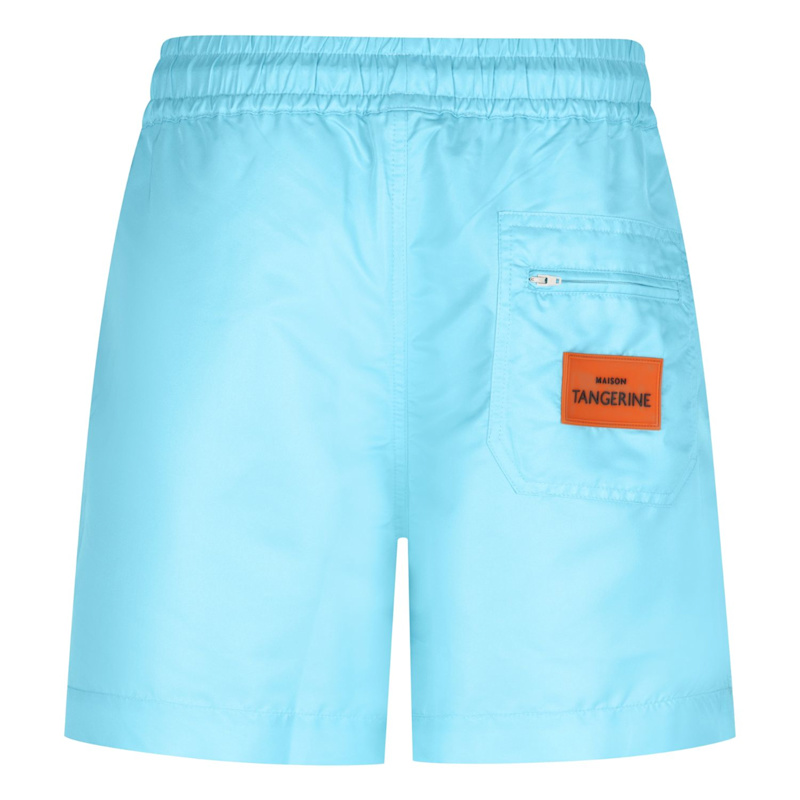 Thumbnail of Men’S Aqua Blue Swim Shorts image