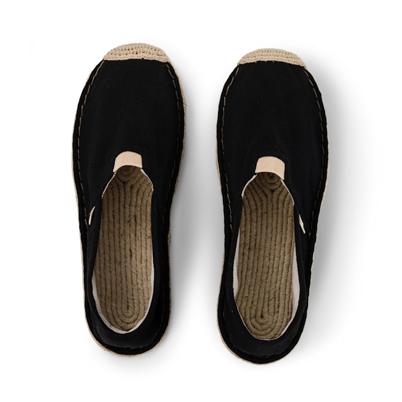 Thumbnail of Men's Extra Fit Cotton Espadrilles | Urban Black image