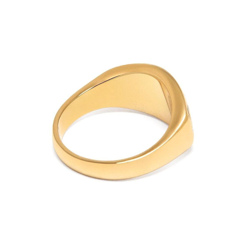 Thumbnail of Men's Gold Evil Eye Ring image