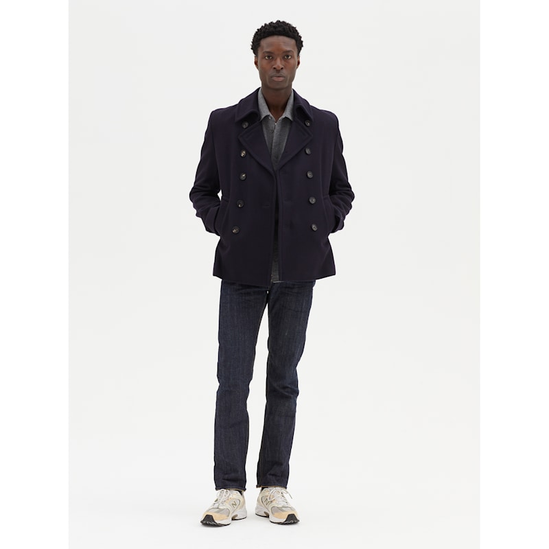 Thumbnail of Men's Pea Coat - Navy image