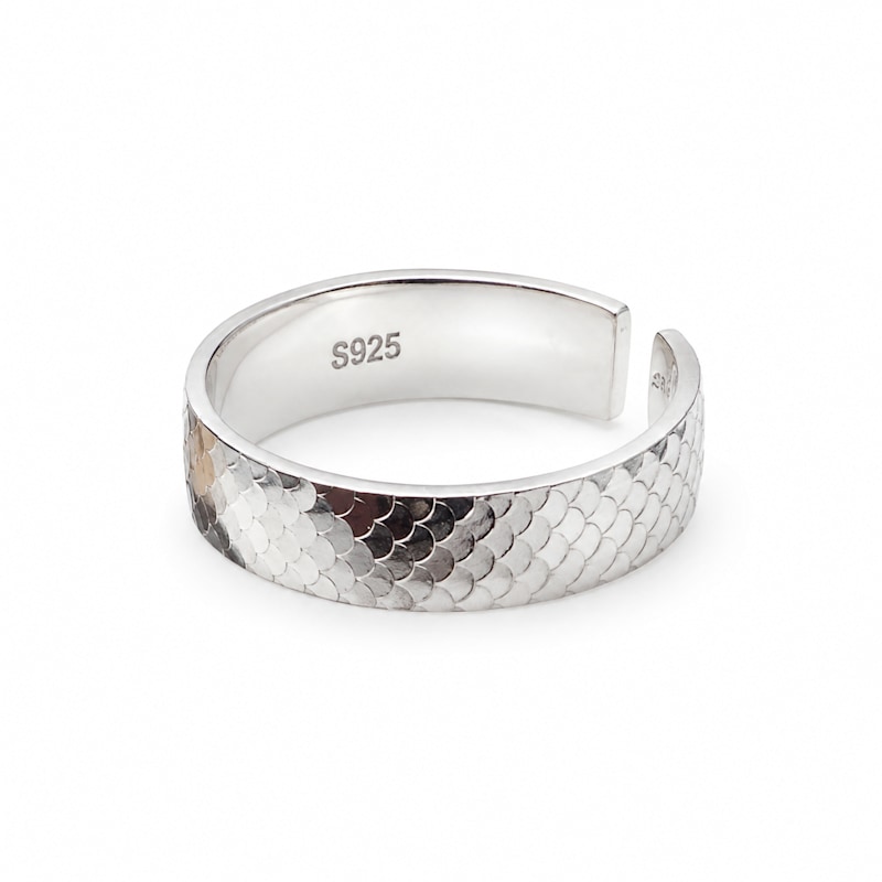 Thumbnail of Mermaid Band Sterling Silver Ring image