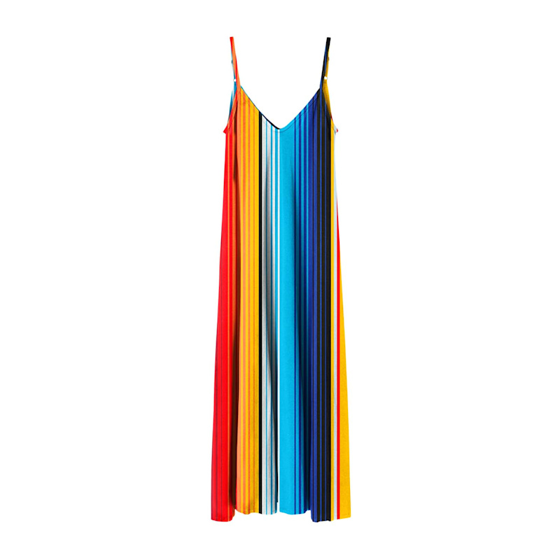 Thumbnail of Mexican Stripes Maxi Dress image