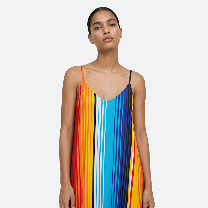 Thumbnail of Mexican Stripes Maxi Dress image