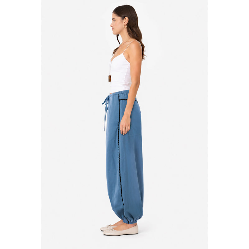 Thumbnail of Miami Balloon Trousers - Denim Blue image